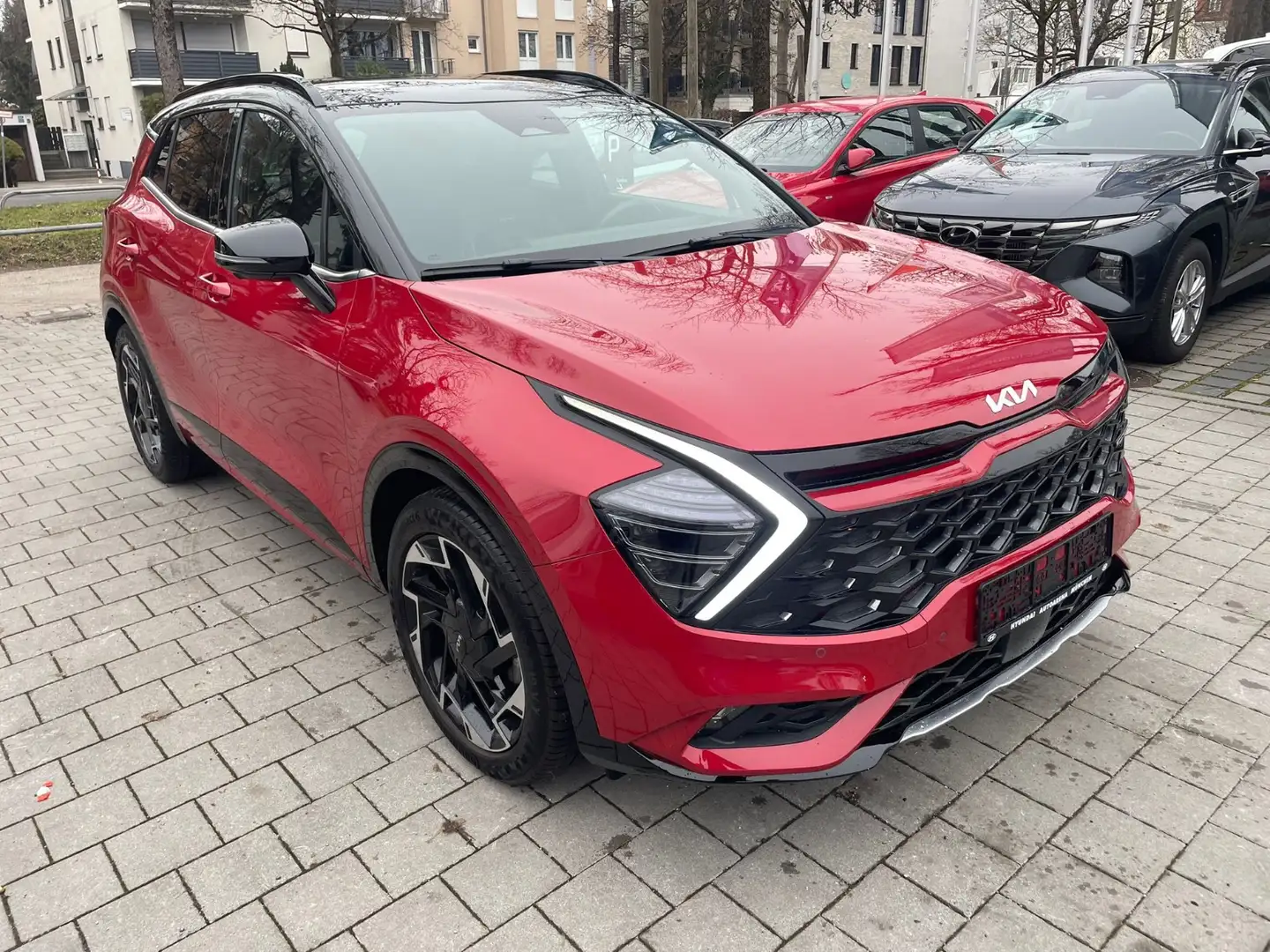 Kia Sportage 1.6 T-GDI GT-Line 360 4xSHZ ACC AUT LED Schwarz - 1