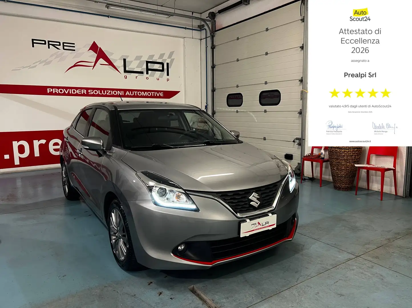 Suzuki Baleno Baleno II 2016 1.0 Web S Edition Grau - 1