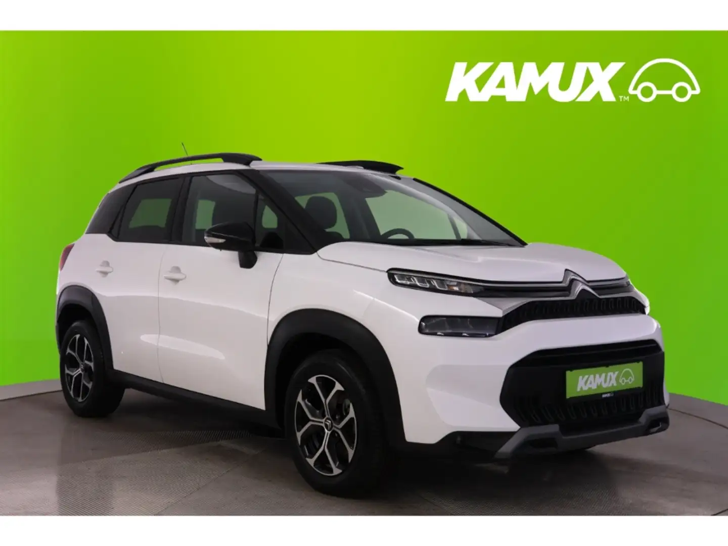 Citroen C3 Aircross 1.2PureTech Aut.130 Plus+LED+NAVI Weiß - 1