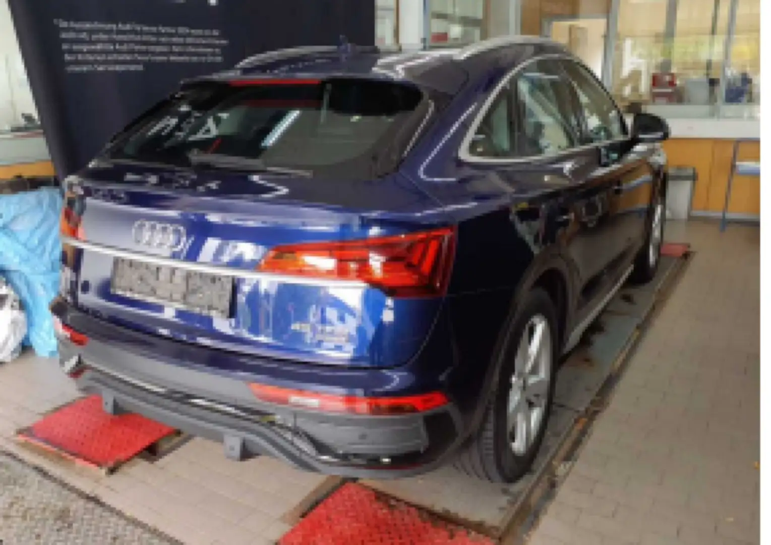 Audi Q5 45 TFSI qu advanced S tro*Air*B&O*H Blau - 2