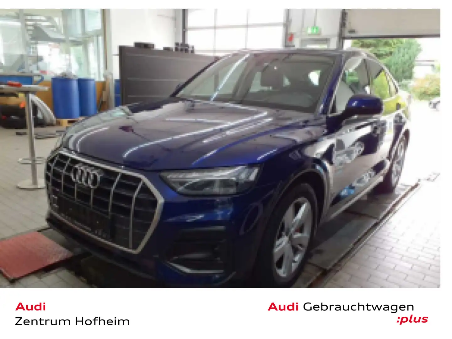 Audi Q5 45 TFSI qu advanced S tro*Air*B&O*H Blau - 1