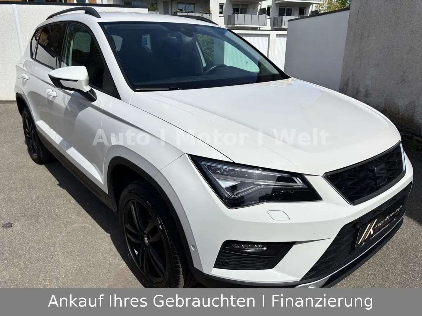 SEAT Ateca Style 1.Hand ACC/ALU/SHZ/NAV/APPLECARPLAY Blanc - 1