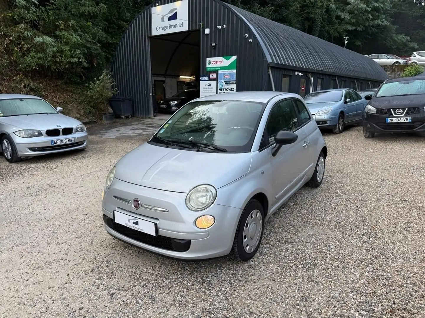 Fiat 500 1.2 MPi 69cv Crit'air 2 Gris - 1