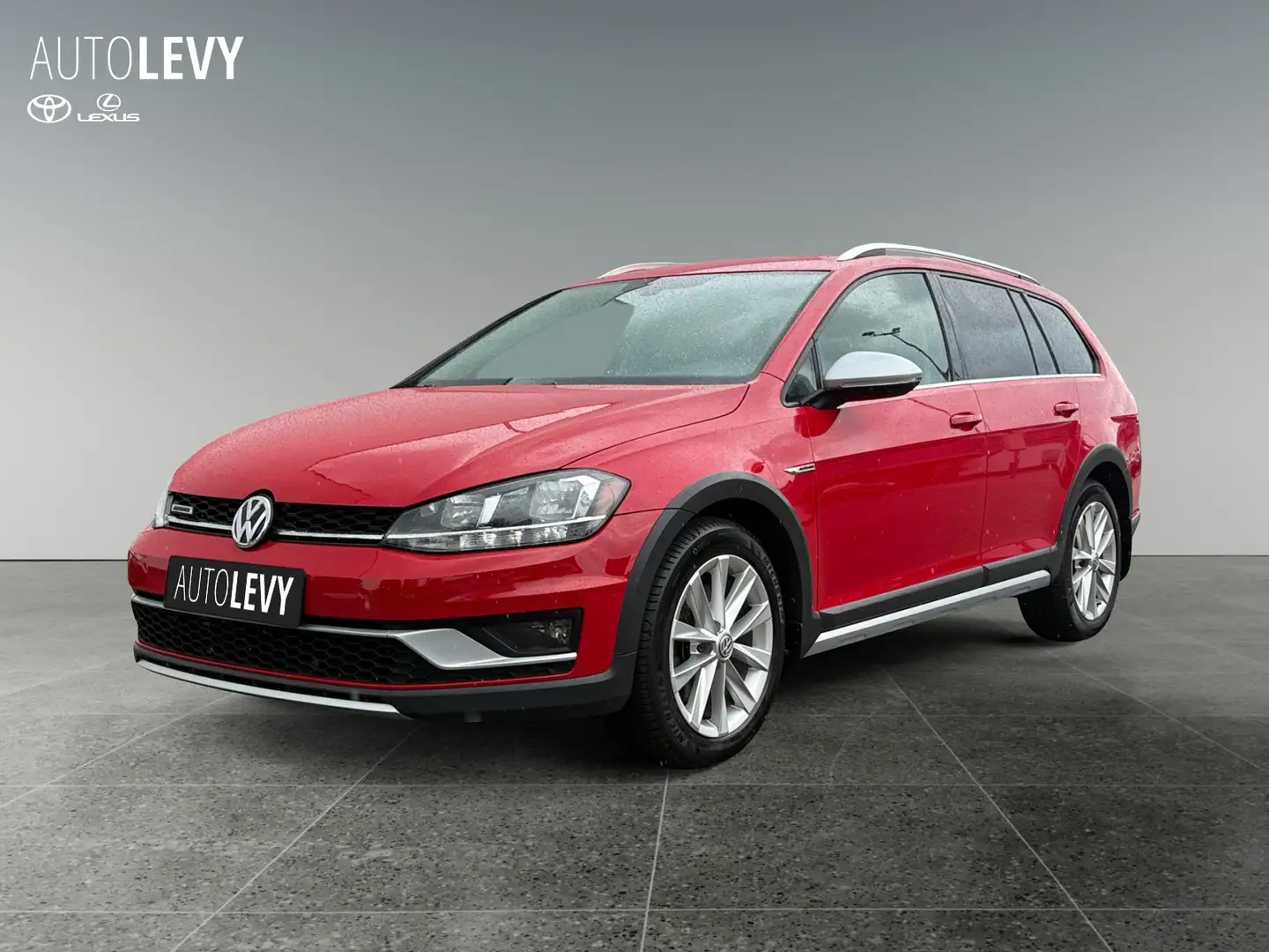 Volkswagen Golf Variant Golf VII Variant 1.8 TSI Alltrack 4Motion CarPlay Rosso - 2