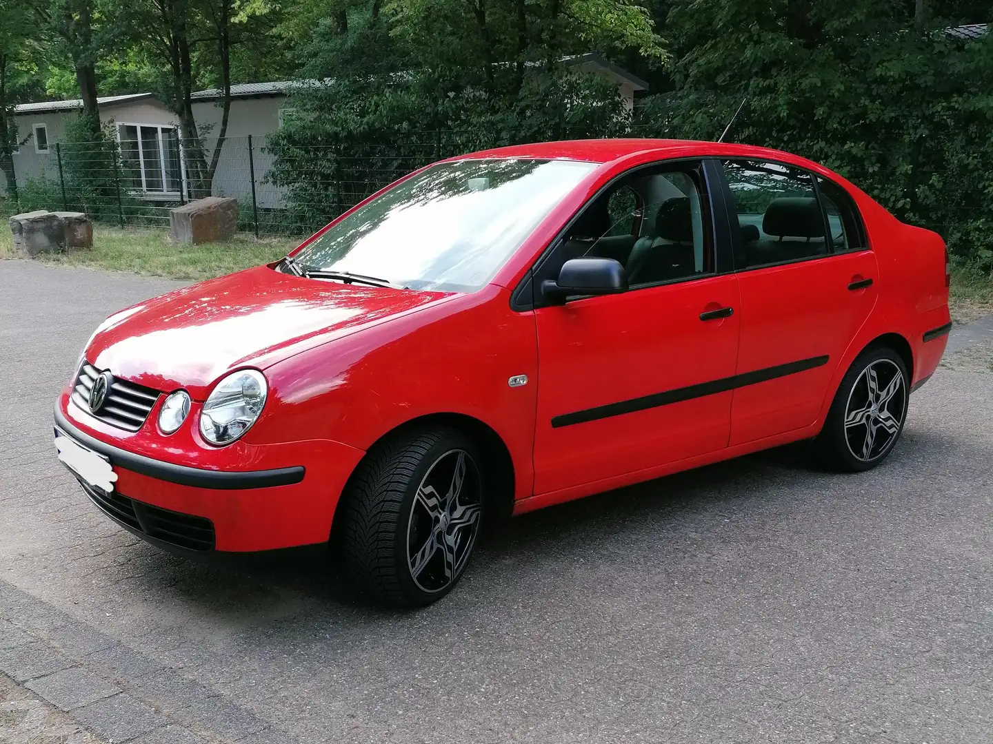 Volkswagen Polo Polo 1.9 Diesel*Wenig Kilometer*Tüv neu**Klima* Rot - 2