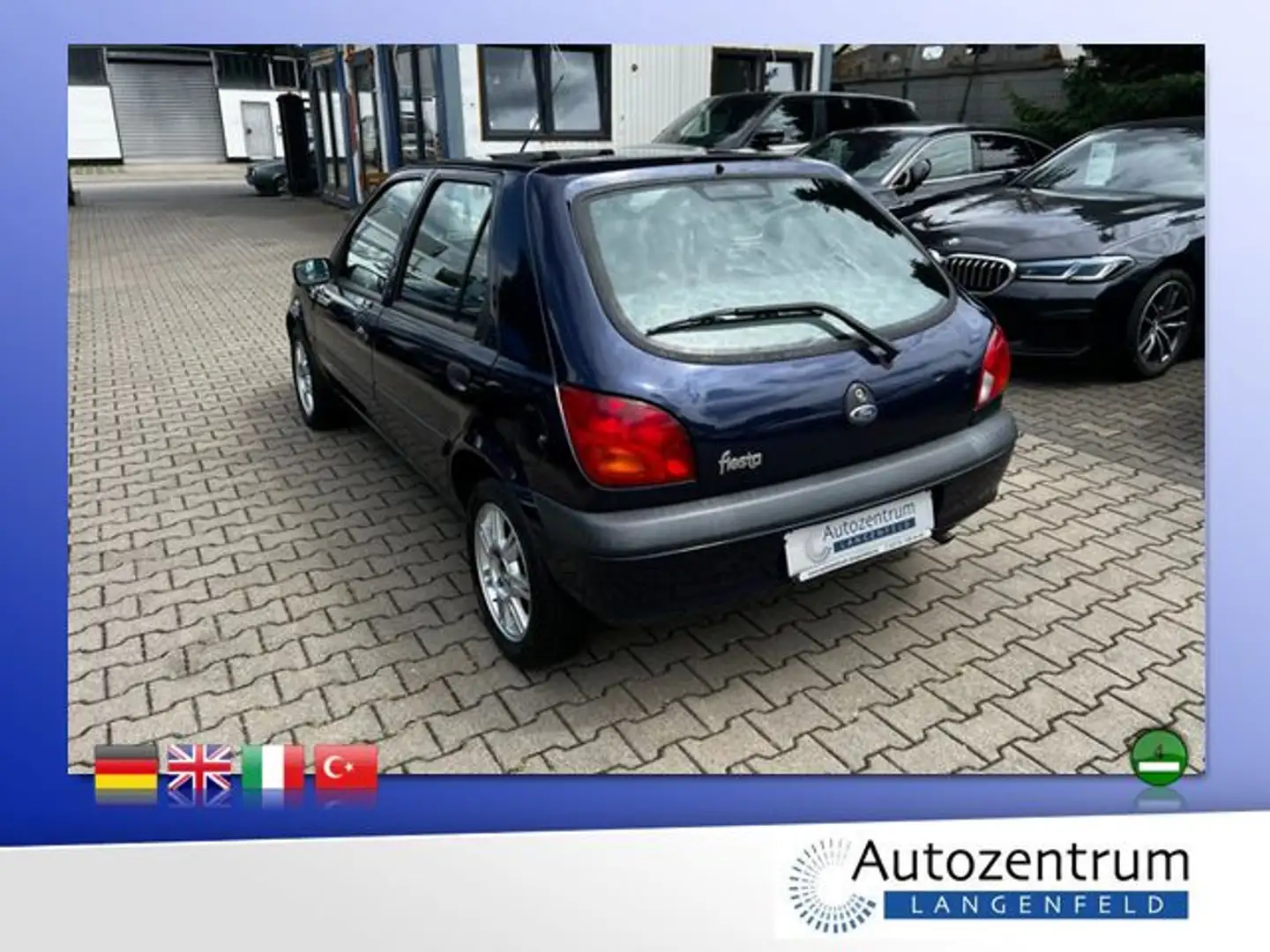 Ford Fiesta 1.3 Futura *KLIMA*TÜV 01.27* Bleu - 2