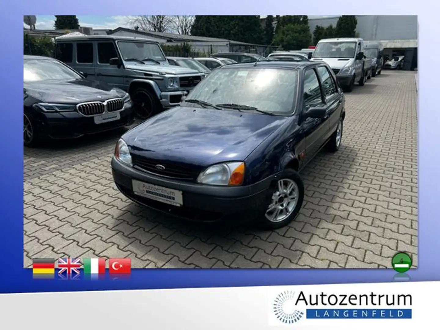 Ford Fiesta 1.3 Futura *KLIMA*TÜV 01.27* Bleu - 1