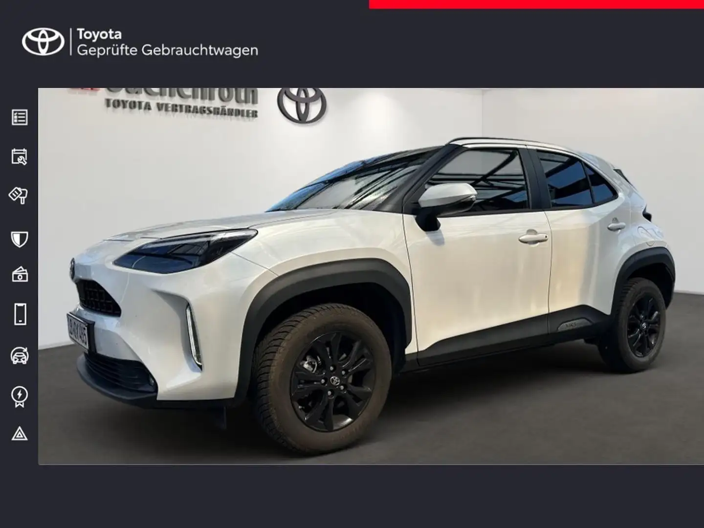 Toyota Yaris Cross Hybrid FWD Black&White Navi+Winterko Weiß - 1