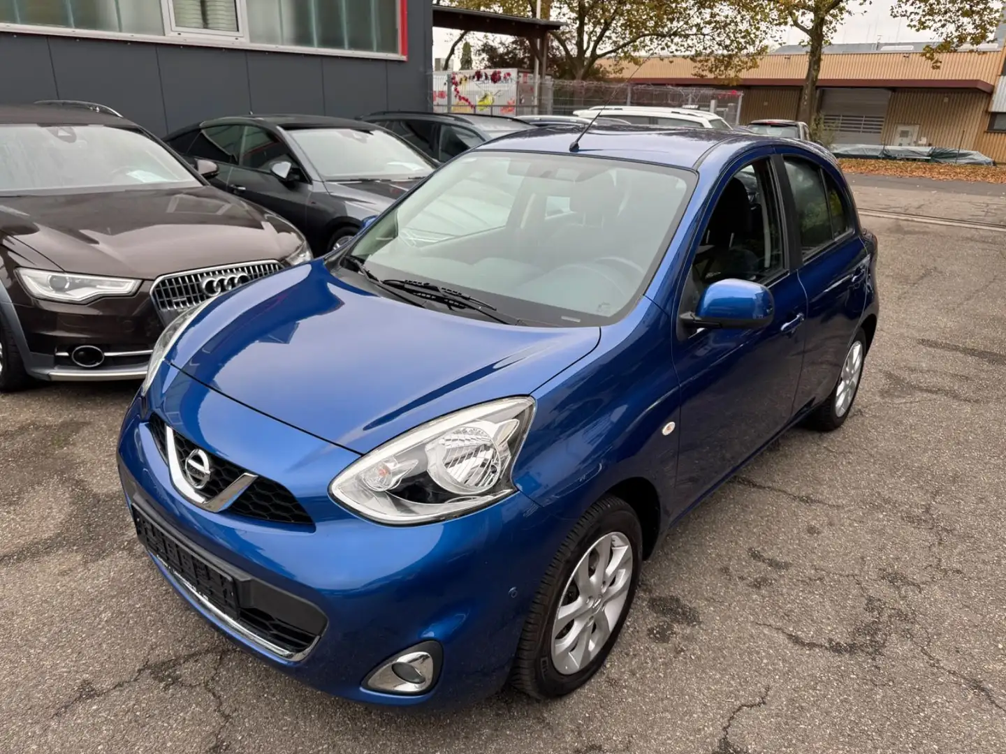 Nissan Micra DIG-S  Acenta 98 PS 2.Hand Navi PDC Top Zu Blau - 1