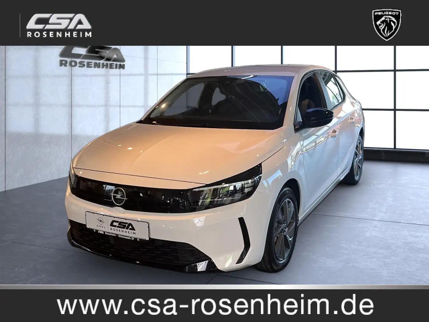 Opel Corsa Edition LED Klima Einparkhilfe el. Fenster Weiß - 1