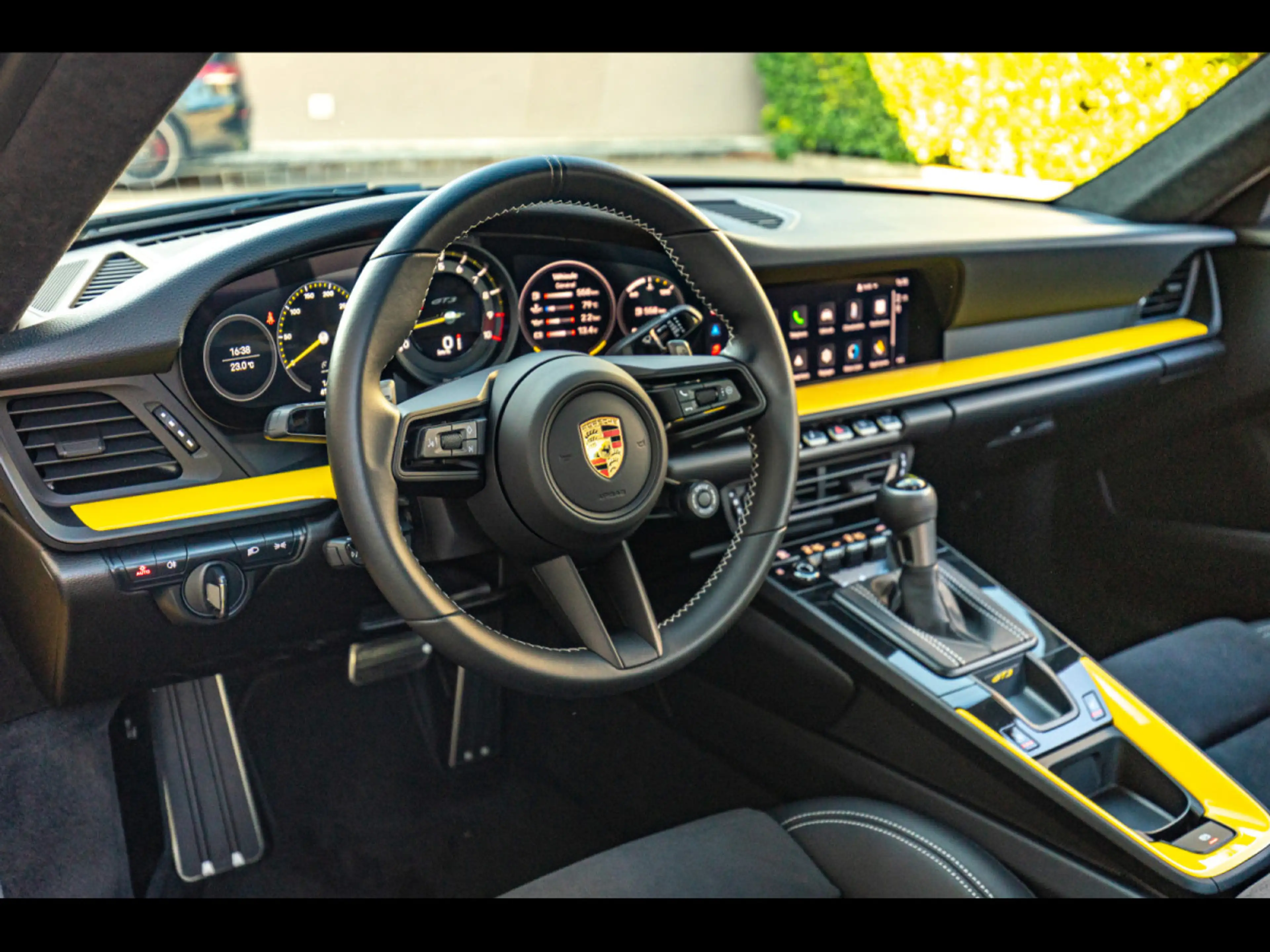 Porsche 992 .1 911 GT3 PDK°FULL PPF°RACING YELLOW°LIFT°KAM°18W — photo 12