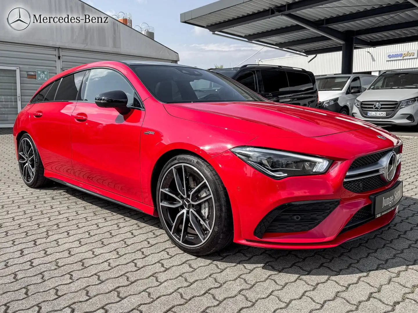 Mercedes-Benz CLA 35 AMG 4M 360°+Pano+MBUX+19 Rouge - 2