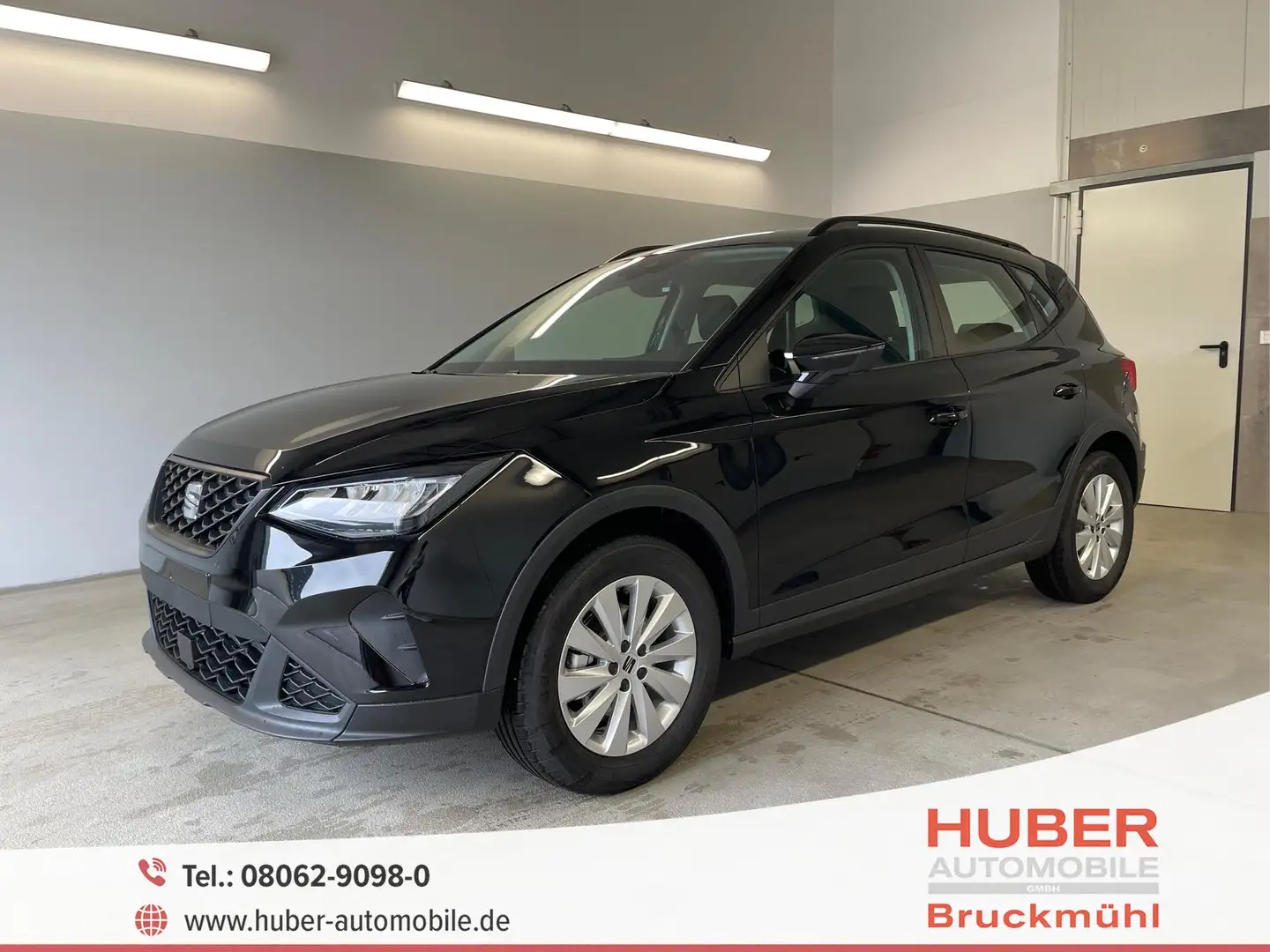 SEAT Arona Style 115PS AHK+Sitzheiz+Climatronic 1.0 TSI 85... Schwarz - 1