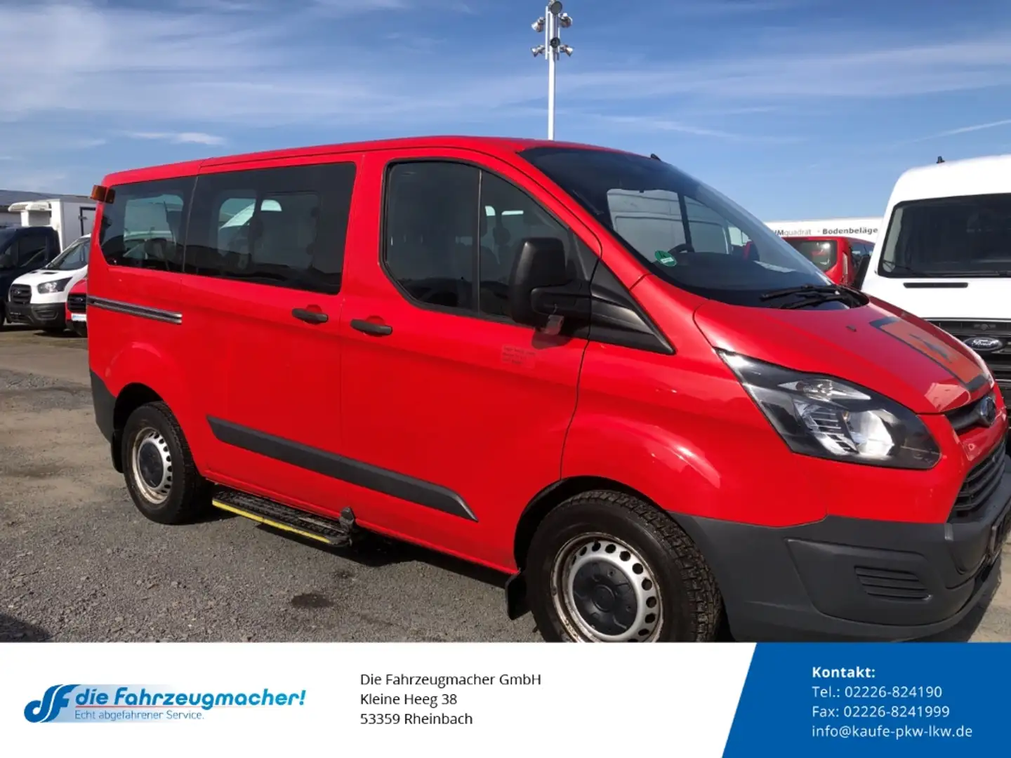 Ford Transit Custom Kombi 300 L1 2.2 TDCi *2311 Epxport Rot - 1