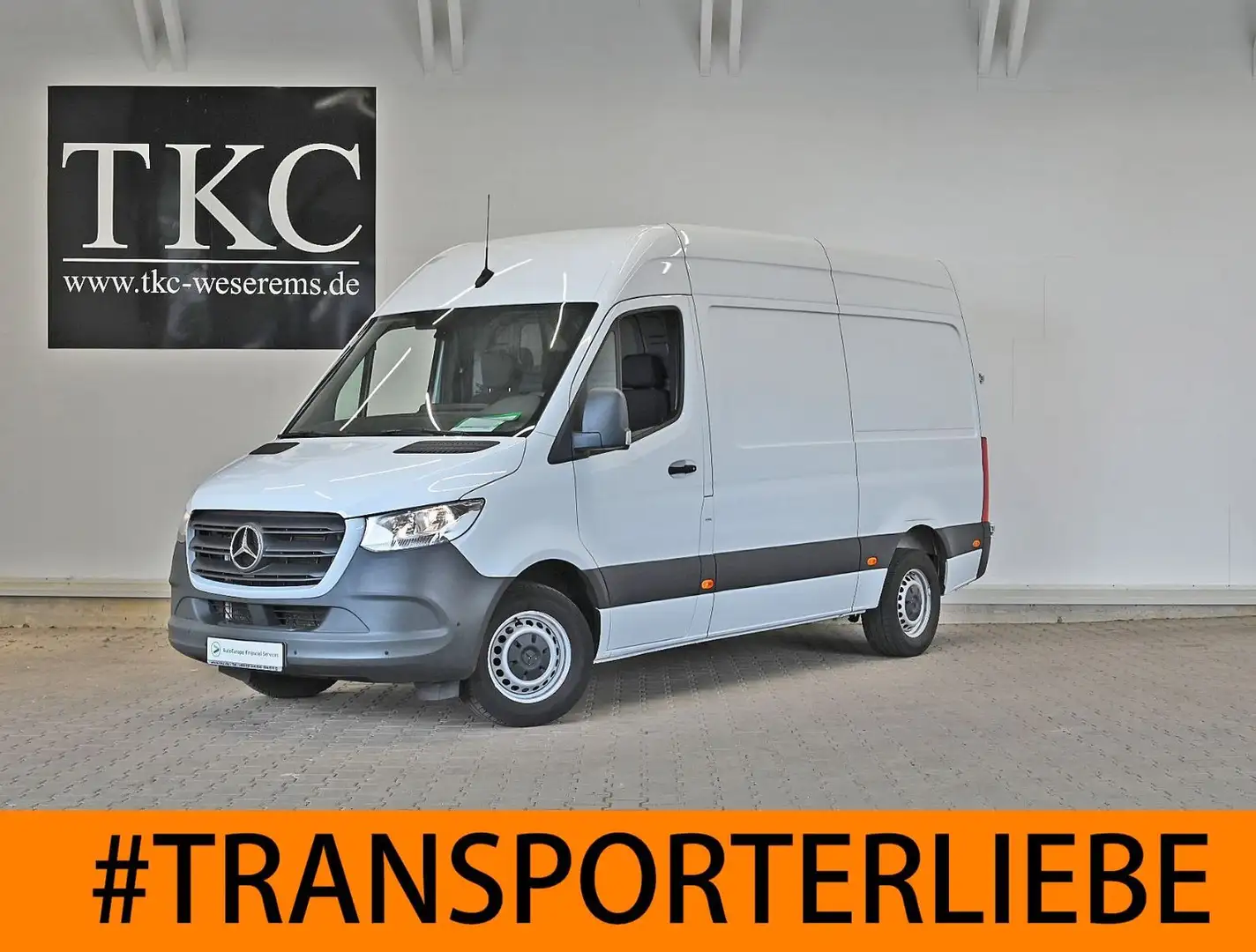 Mercedes-Benz Sprinter 317 CDI MR 9G-Tronic MBUX+NAV+A/C #361 Weiß - 2