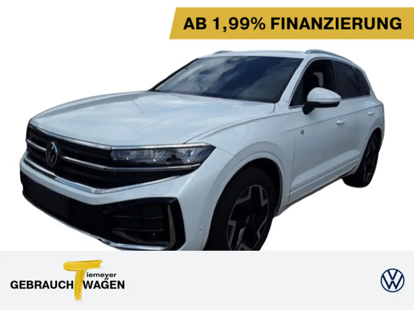 Volkswagen Touareg 3.0 TDI 4M R-LINE FACELIFT UPE103 PANO A Weiß - 1