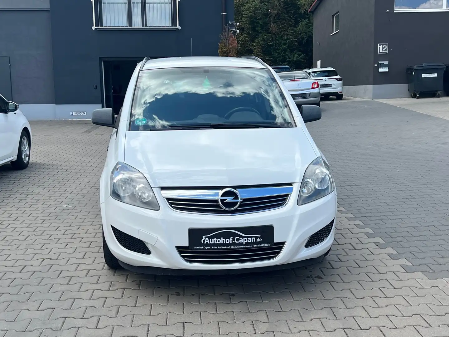 Opel Zafira Zafira B Selection 110 Jahre/7Sitzer/Klima/2.Ha Weiß - 2