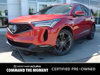 Red 2022 Acura RDX SUV / Crossover All-Wheel Drive Automatic
