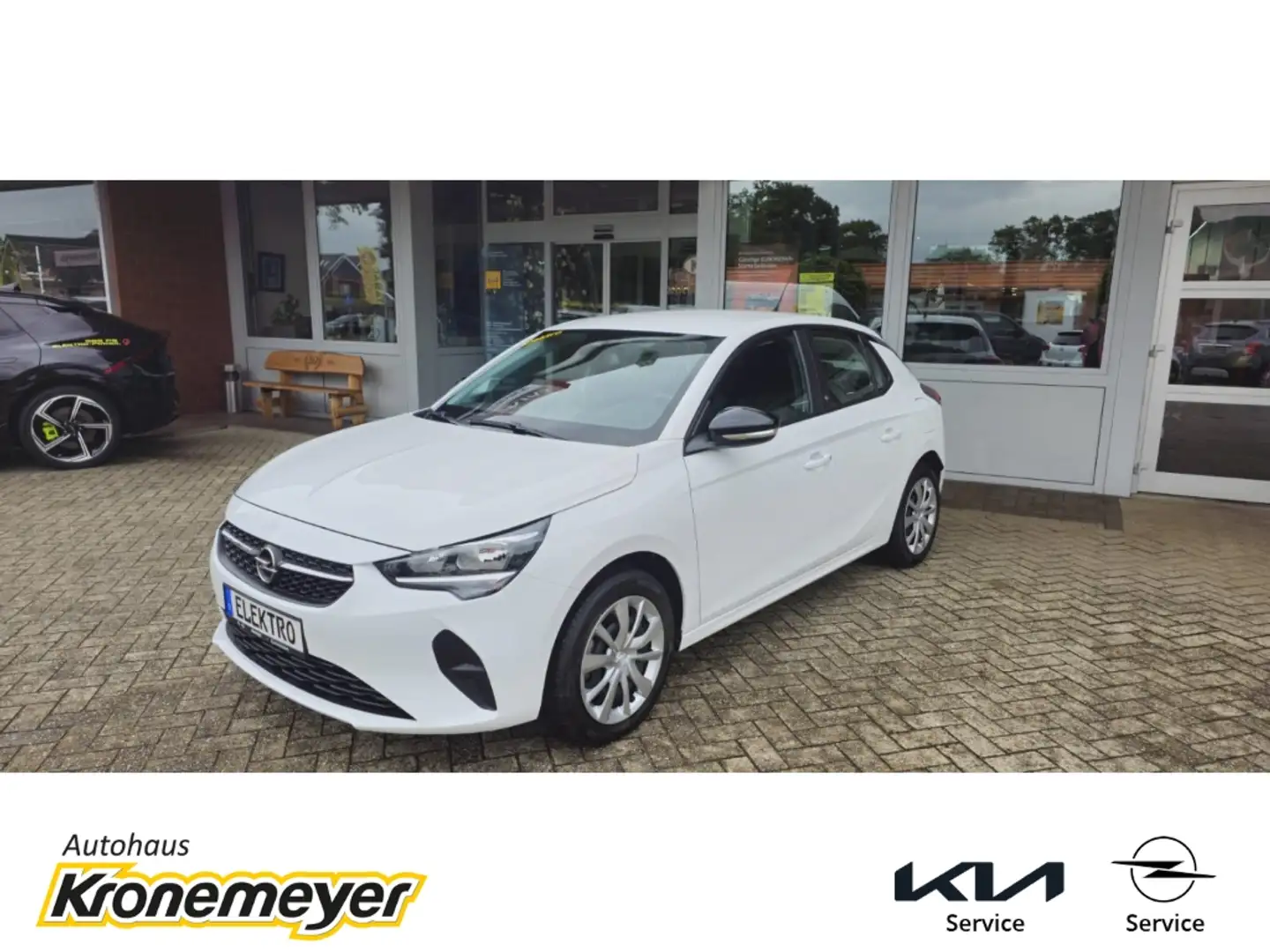 Opel Corsa-e Edition Elektromotor 136 PS Navi LED Apple CarPlay Wit - 2