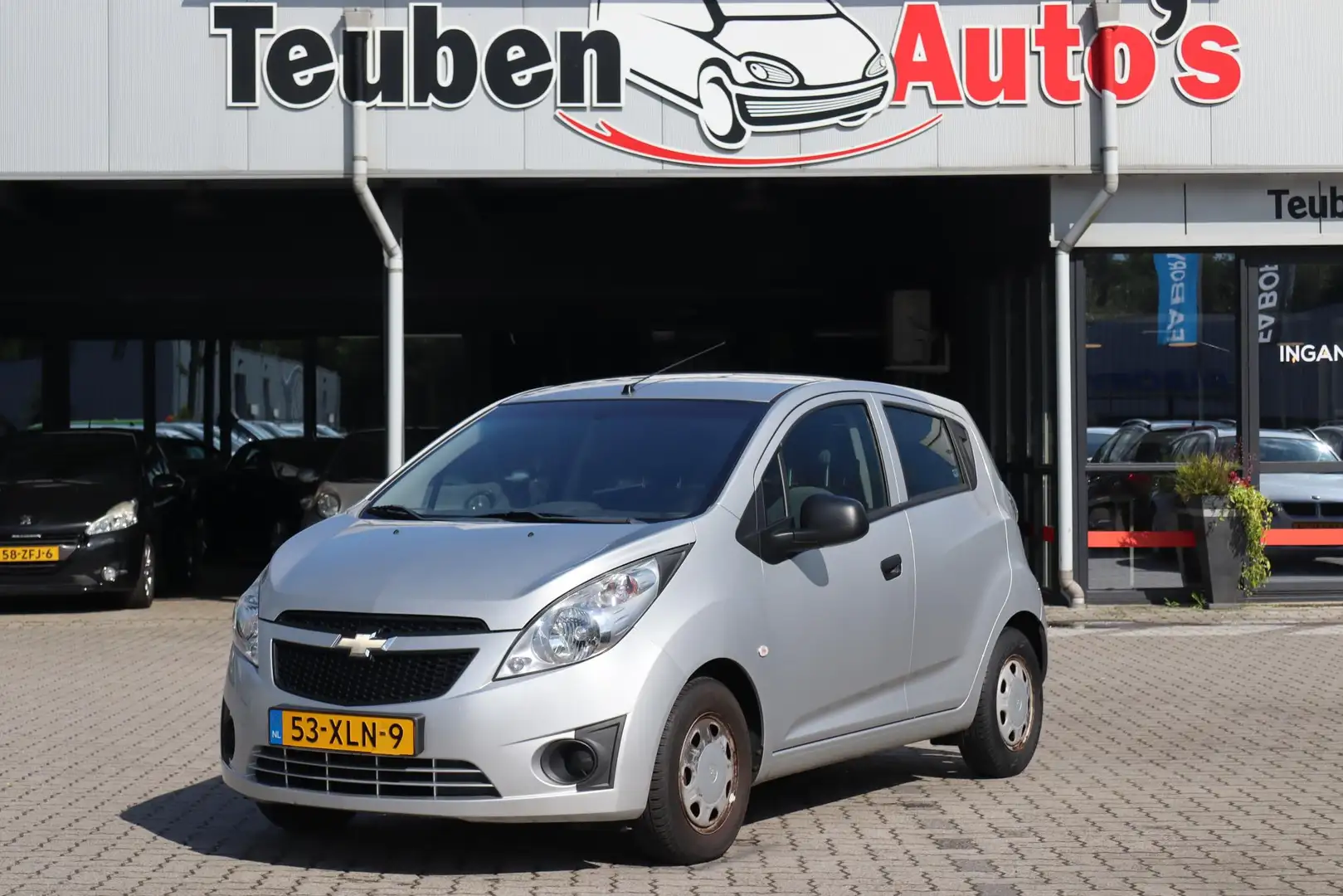 Chevrolet Spark 1.0 16V LS Bi-Fuel LPG-G3, Airco, Elektrische rame Grijs - 1