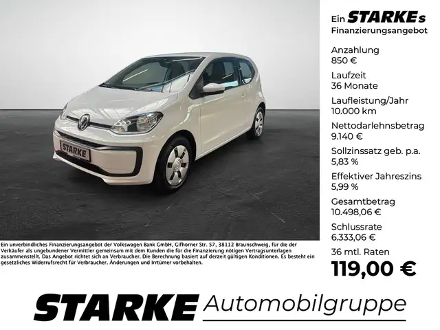 Volkswagen up! 1.0 Basis