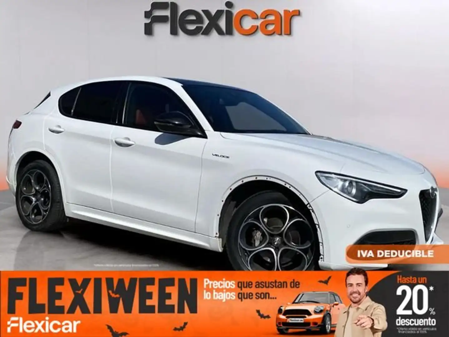 Alfa Romeo Stelvio 2.2 Diésel 154kW (210CV) Veloce Q4 Blanco - 1
