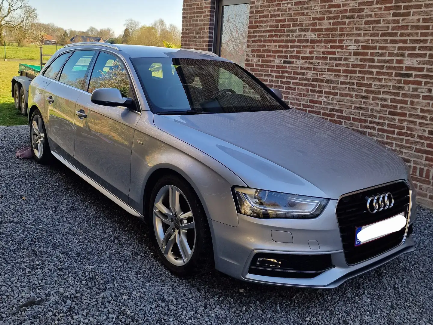 Audi A4 A4 Avant 2.0 TDi Clean Diesel S line Argent - 1