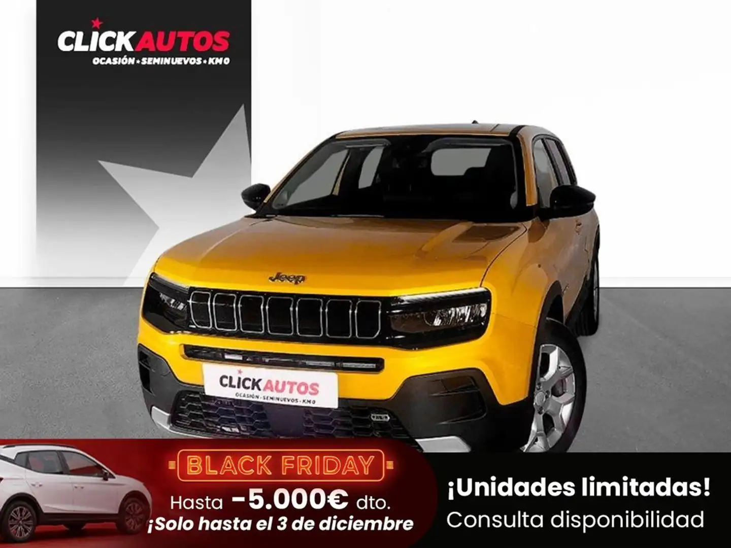 Jeep Avenger 1.2 Altitude 74KW Amarillo - 1