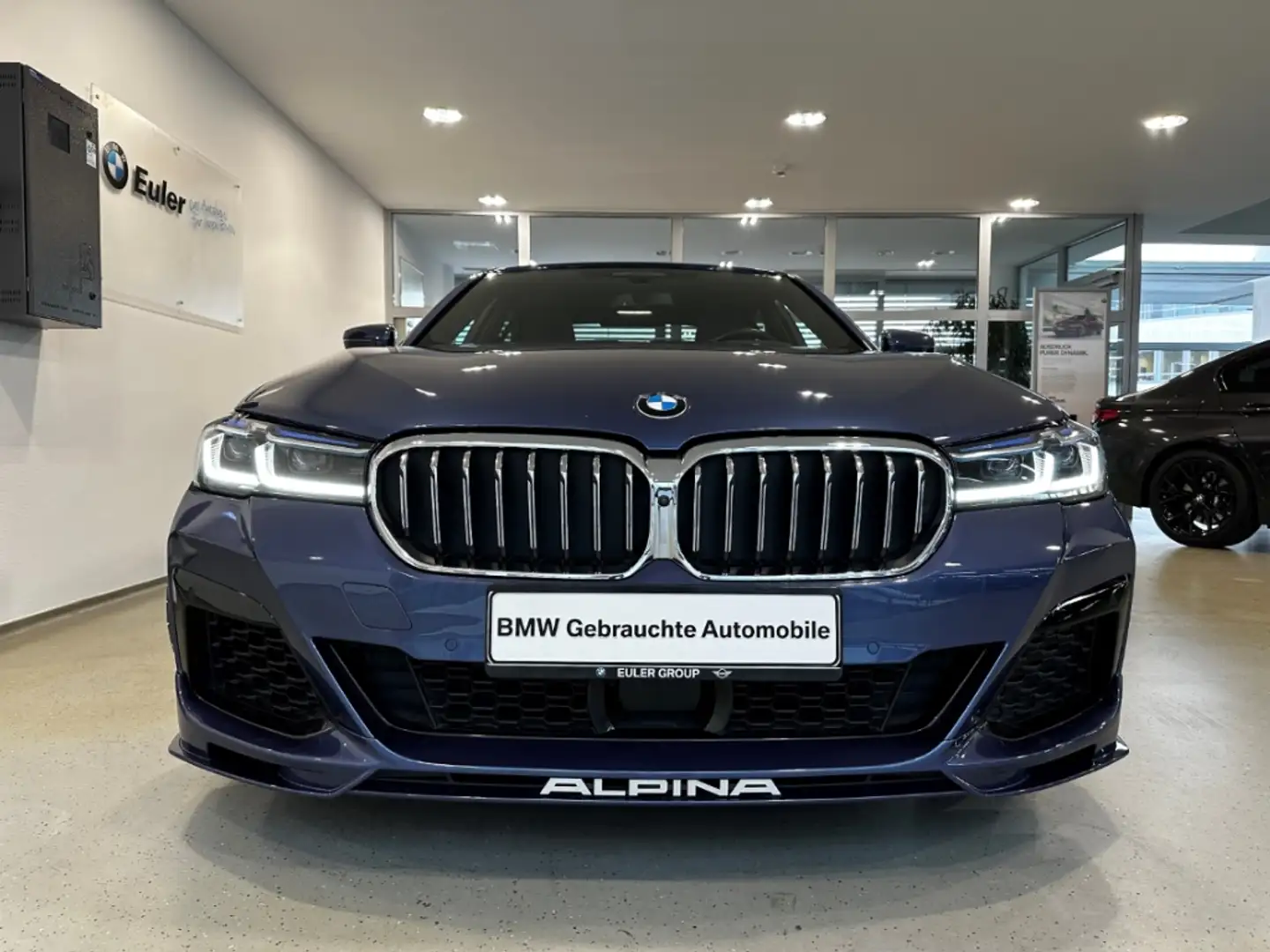 Alpina B5 Lim. Lavalina II Leder eGSD HUD B&W Sound Laser-Li Albastru - 2