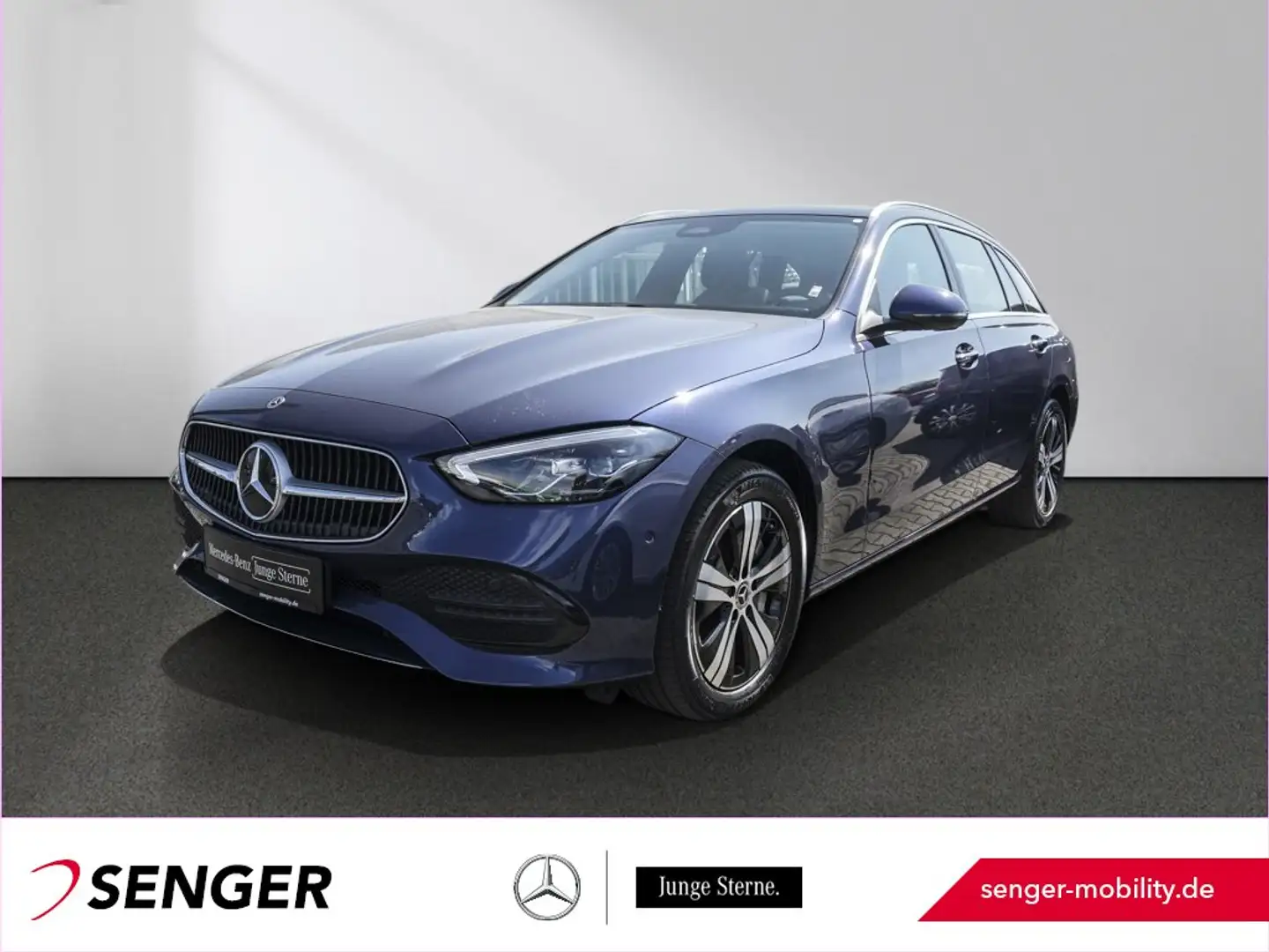 Mercedes-Benz C 300 T de Avantgarde Pano Kamera MBUX LED AHK Bleu - 1