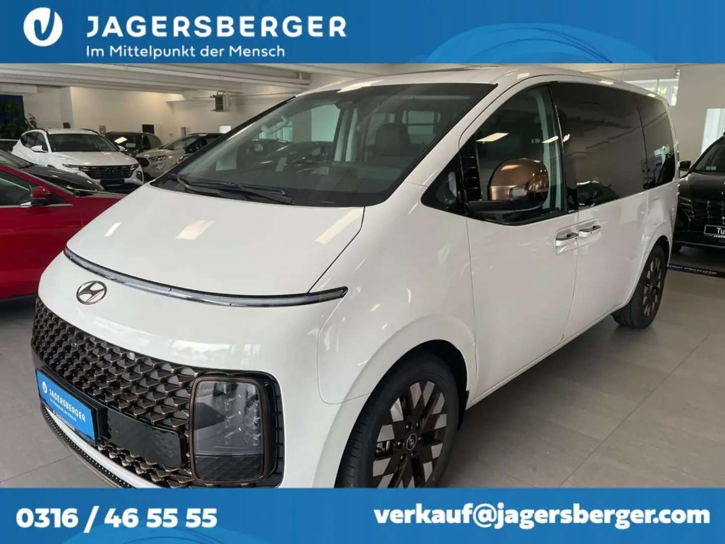 Hyundai STARIA Bus 2,2 CRDi Luxury Line 4WD DCT Aut. Alb - 1