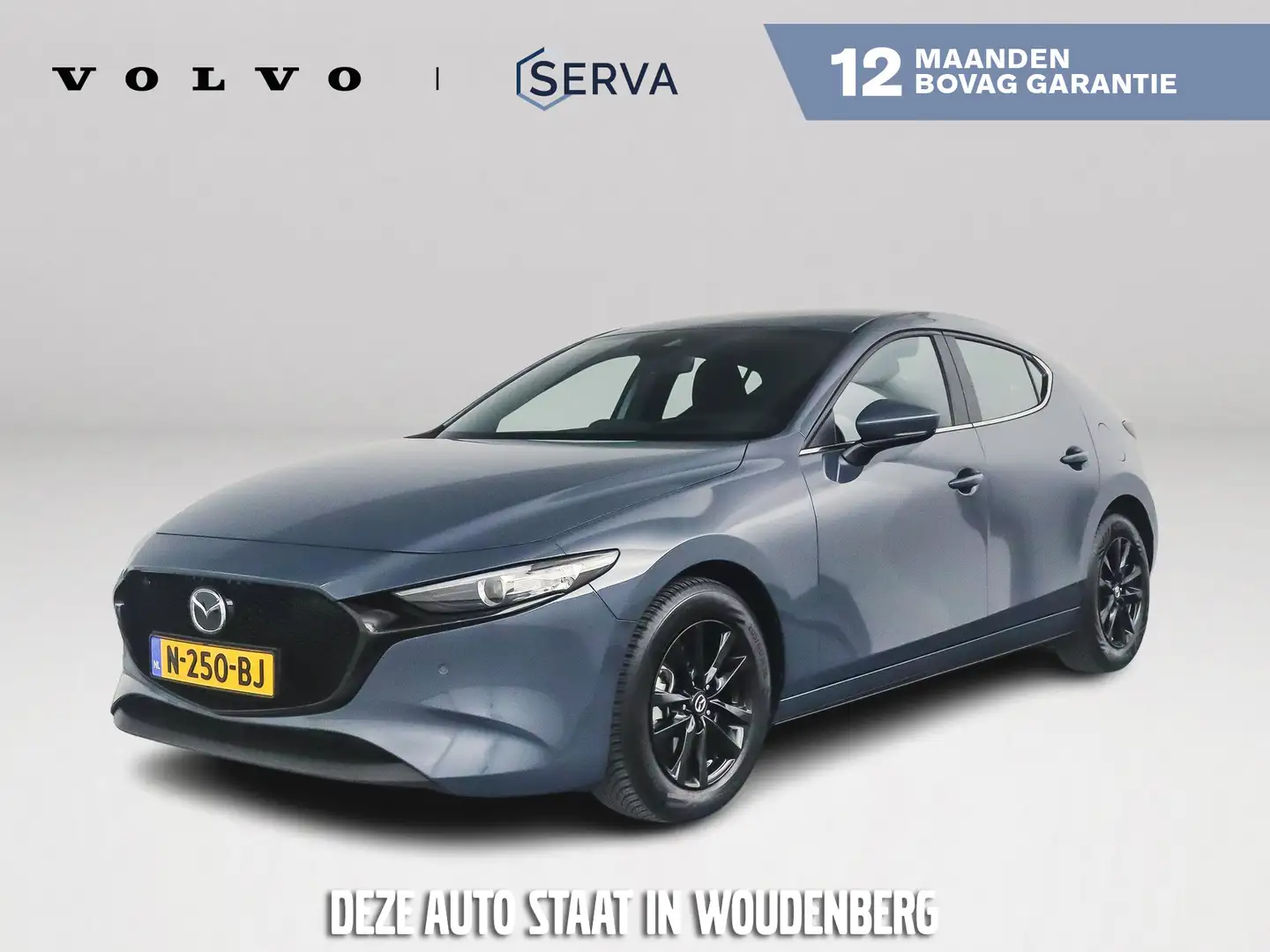 Mazda 3 2.0 e-SkyActiv-X M Hybrid 186 Comfort | Head-up di Grijs - 1