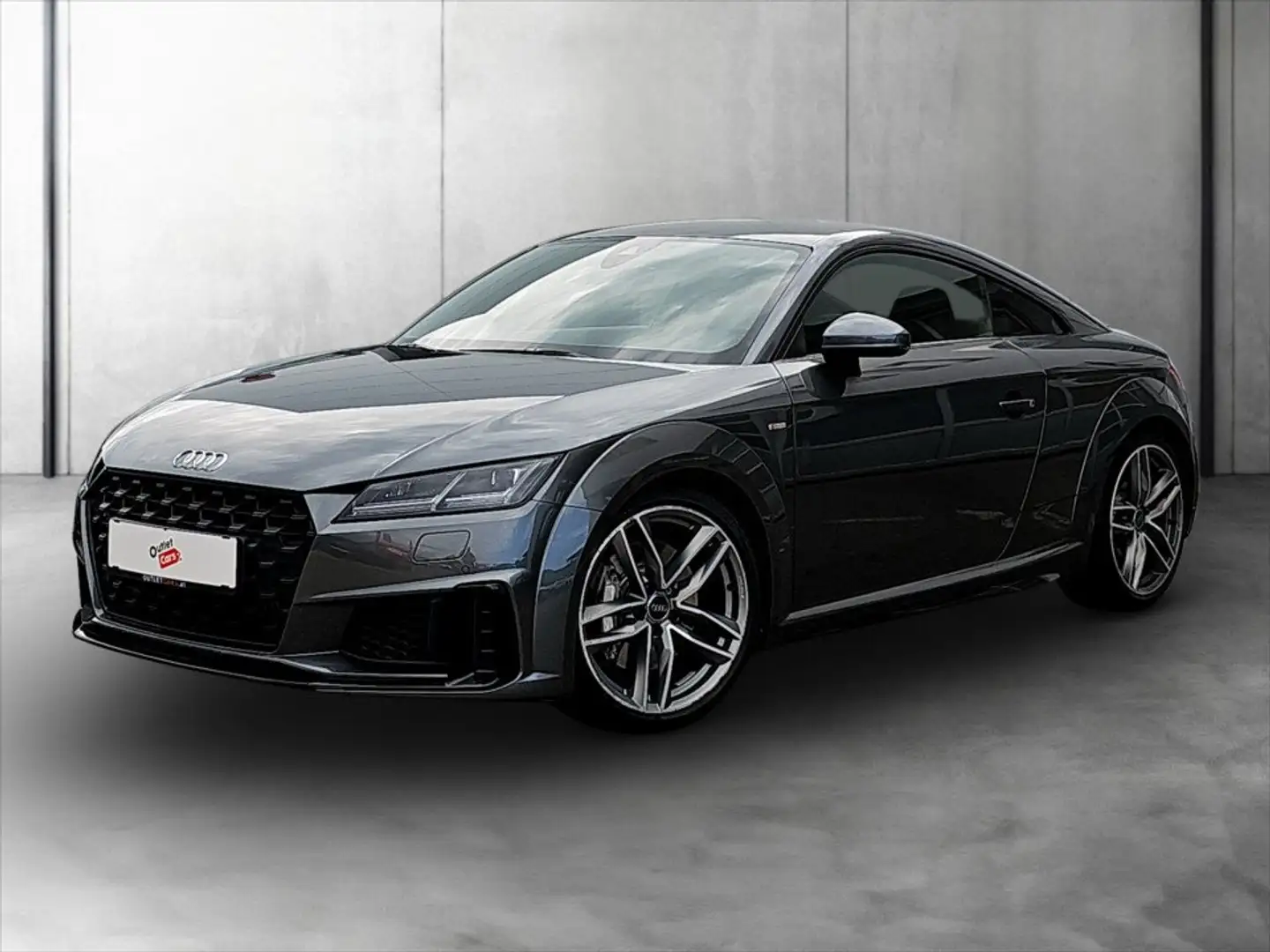 Audi TT Coupe 45 TFSI Aut. S-Line+LED+NAVI+RFK+Sportp. Grau - 2