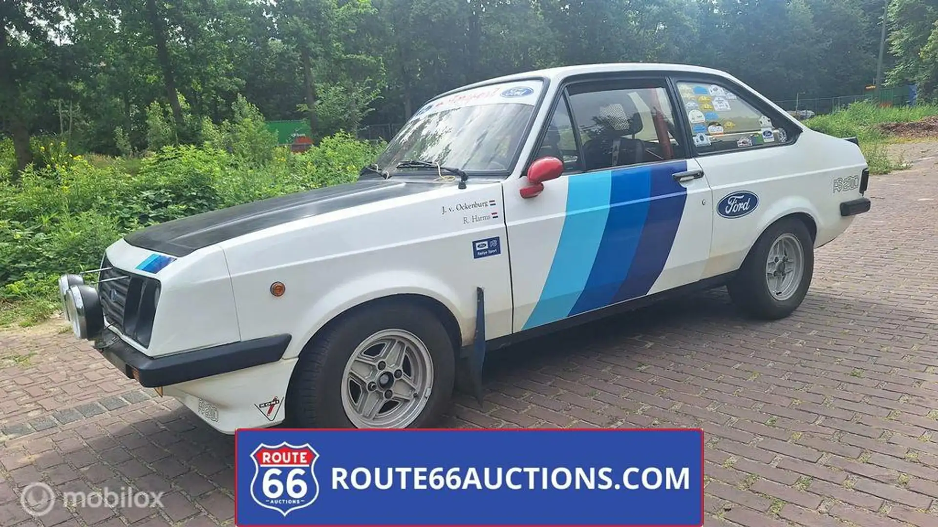 Ford Escort MK2 RS 2000 1978 | Route 66 auctions Blanc - 2