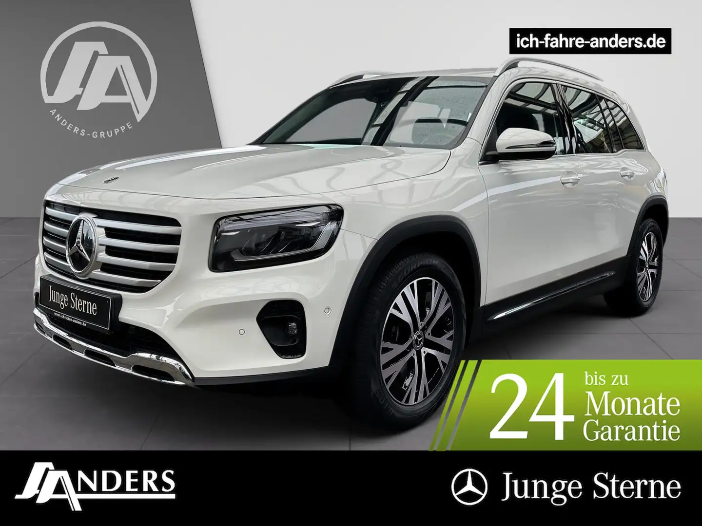 Mercedes-Benz GLB 220 4M Progressive+MBUX+Distr+LED+Kam+EASY-P Weiß - 1