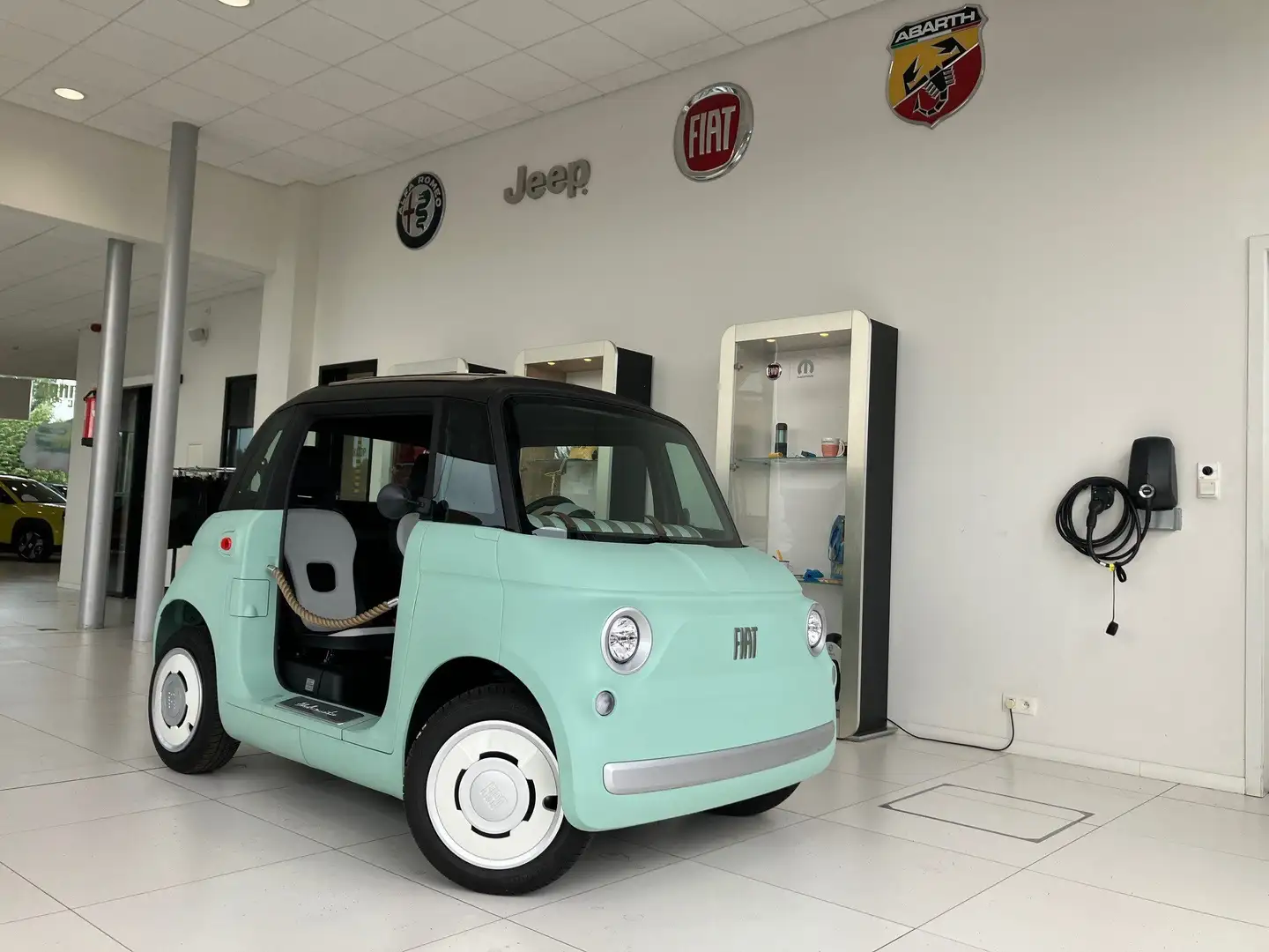 Fiat Topolino DOLCE VITA | ELEKTRISCH | OPEN DAK | FIAT GARANTIE Groen - 1