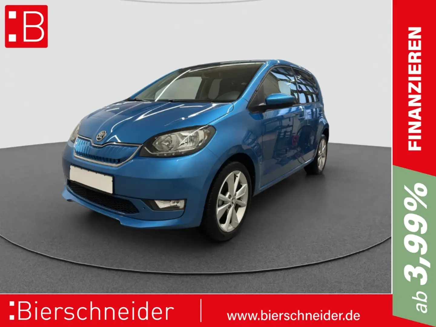 Skoda Citigo e iV Best of SHZ PARKP DAB Blue - 1