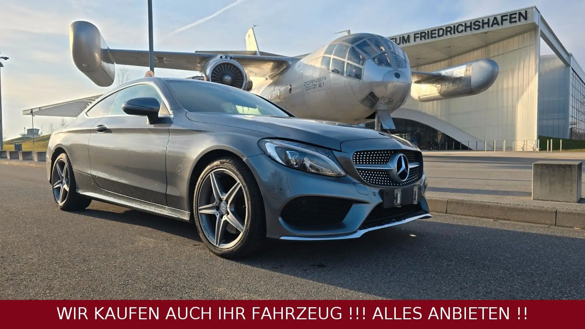 Mercedes-Benz C 200 C -Klasse Coupe AMG HAMMER OPTK Gris - 2