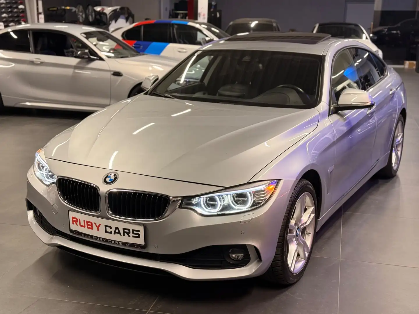 BMW 430 4er Gran Coupe 430d xDrive *HUD*LED*Glasdach* Silber - 1