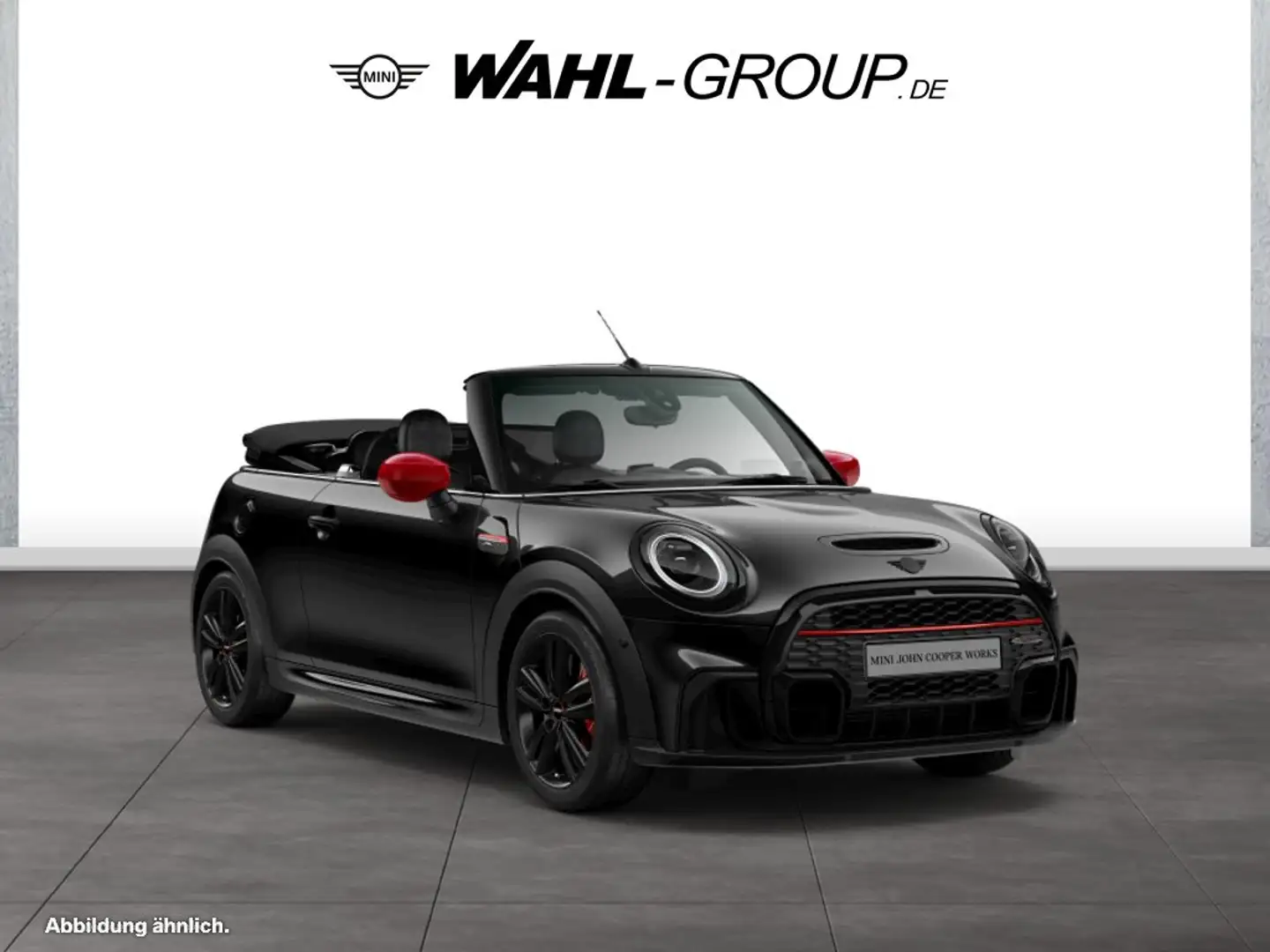 MINI John Cooper Works Cabrio John Cooper Works CABRIO NAVI HUD LEDER RFK HIFI H Schwarz - 1