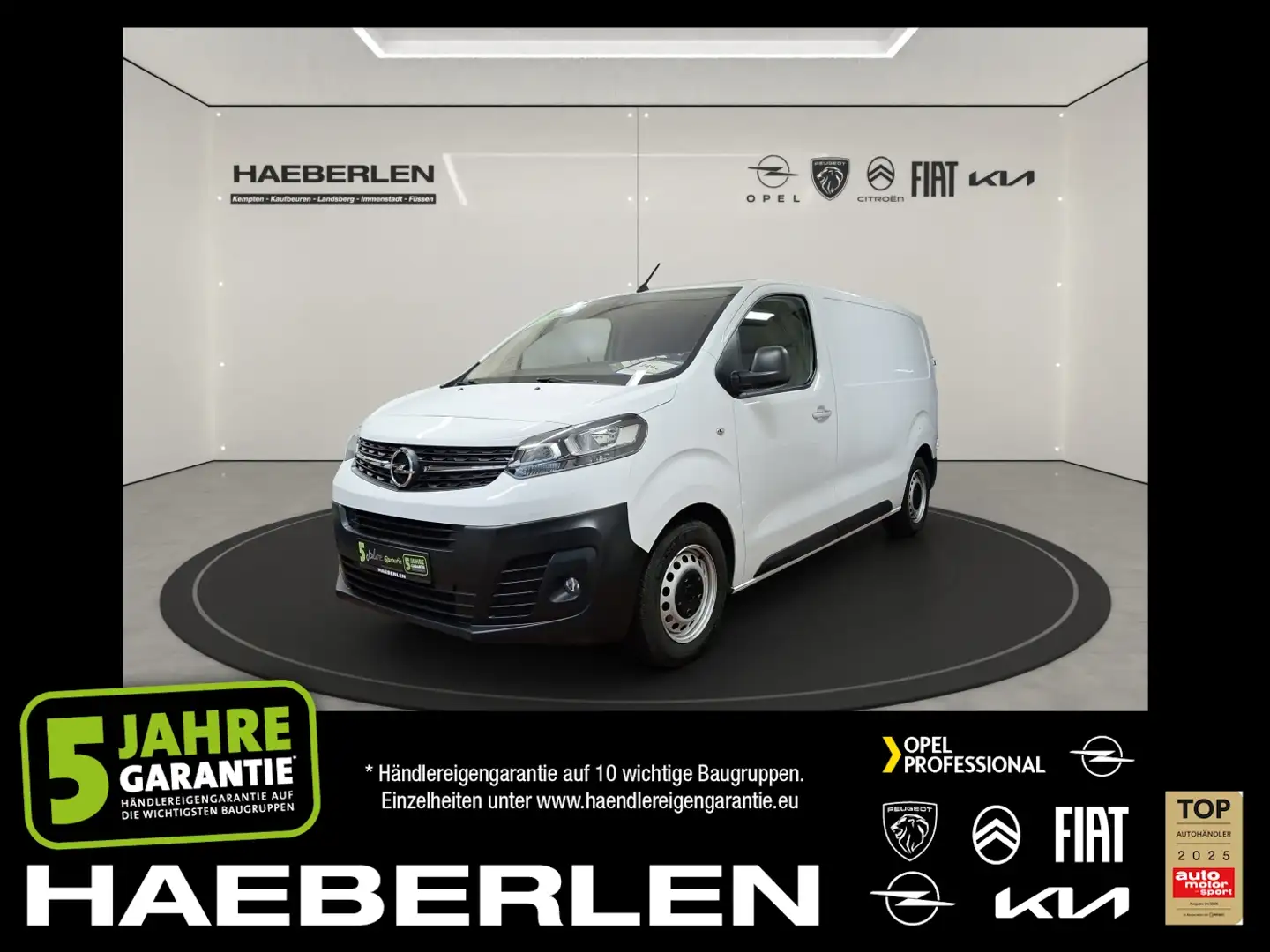 Opel Vivaro Kasten 1.5 D (L2) Edition M Klima+PDC Weiß - 1