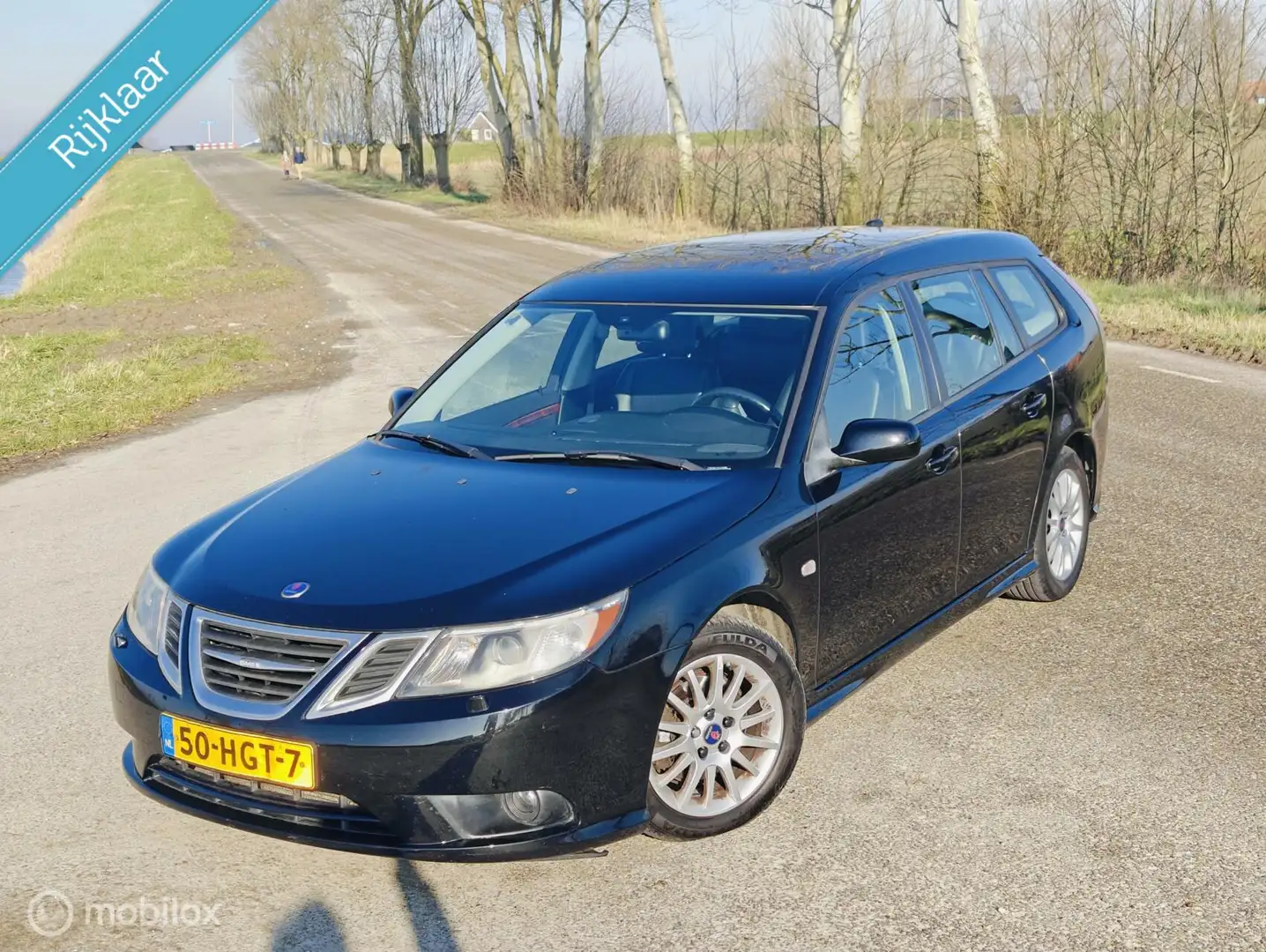 Saab 9-3 Sport Estate 1.8t Vector Sport Schwarz - 2