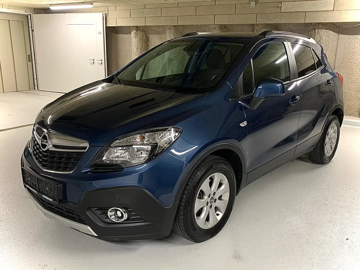 Opel Mokka X 1,4 Turbo ecoflexEdition Allrad-1Besitz-Nur40000KM Blau - 1