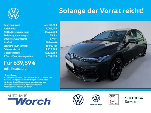 Volkswagen Golf R -Line 2.0 TDI DSG KLIMA LED NAVI ALU