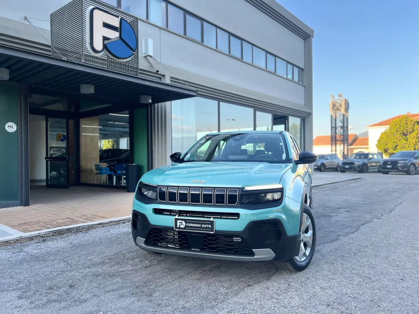Jeep Avenger Avenger 1.2 turbo Altitude fwd 100cv Grün - 1