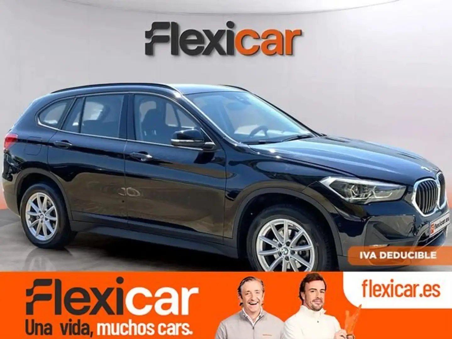 BMW X1 sDrive16d Noir - 1