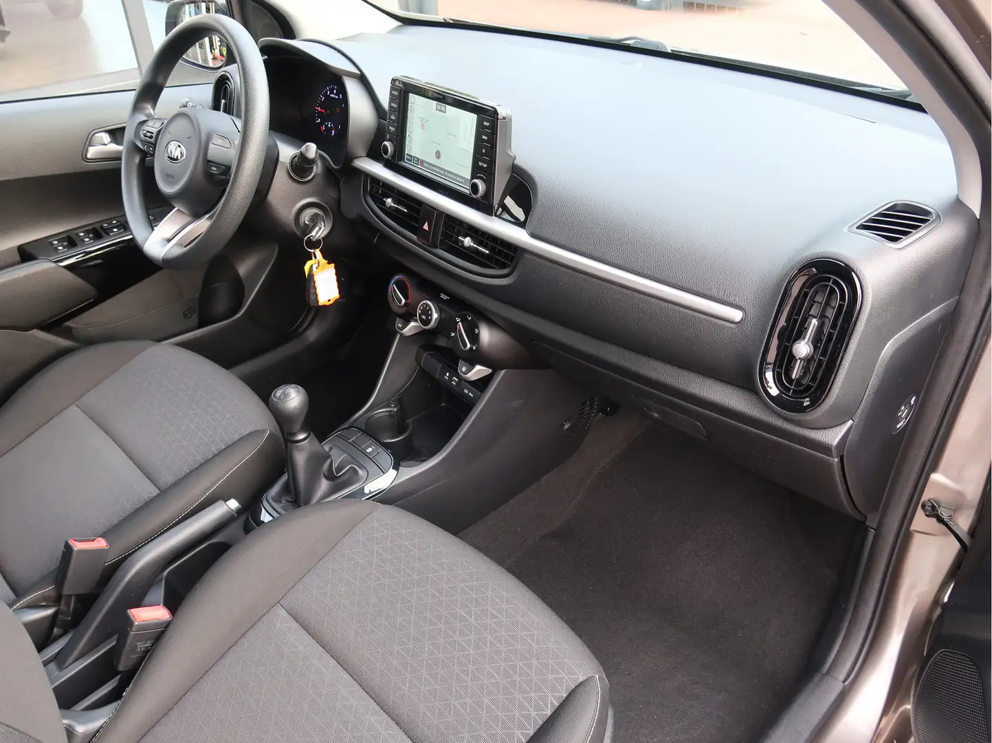 Kia Picanto 1.0 ComfortPlusLine Navigator | Carplay | Camera | Grijs - 2