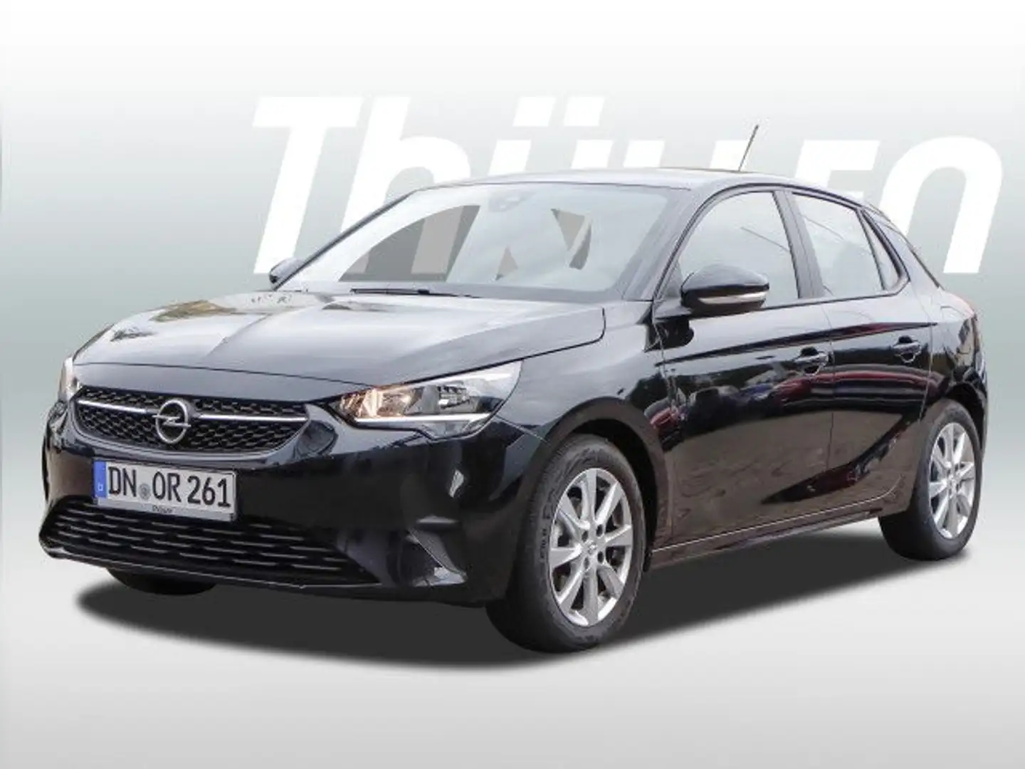 Opel Corsa Edition 1.2 Bluetooth Klima Einparkhilfe Чорний - 1
