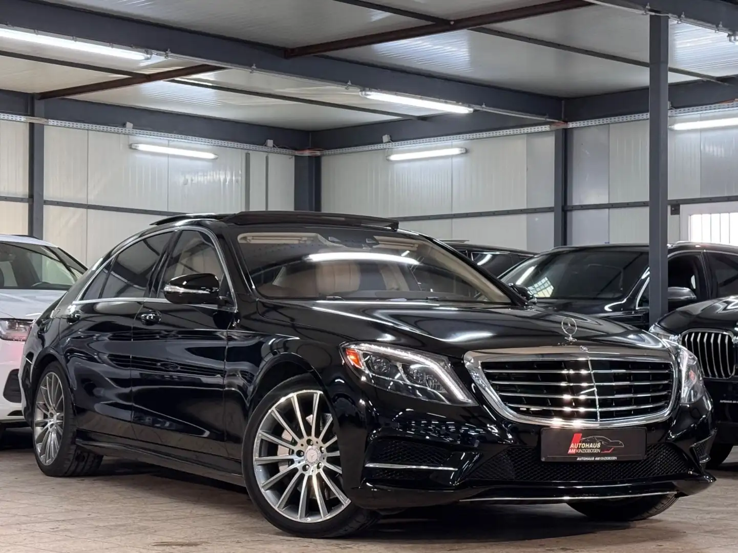Mercedes-Benz S 500 LANG *DIST*PANO*ASSIST+*HUD*360*AMG20*BRMS Noir - 1
