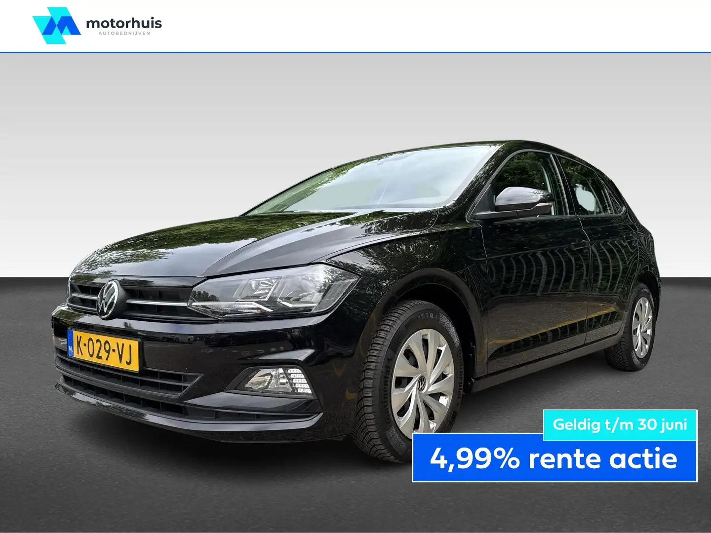 Volkswagen Polo 7-traps DSG-automaat TSI 95pk 7-DSG Comfortline Negro - 1